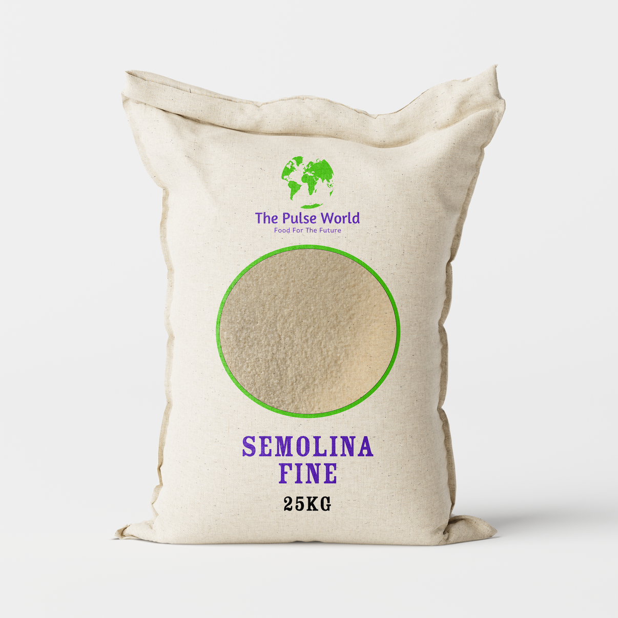 Semolina Fine 25Kg – The Pulse World